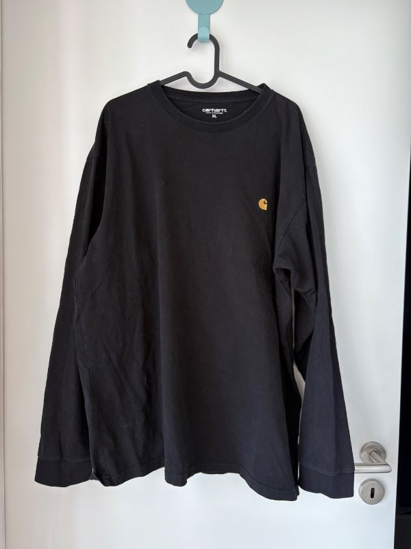 Carhartt svartur langermabolur