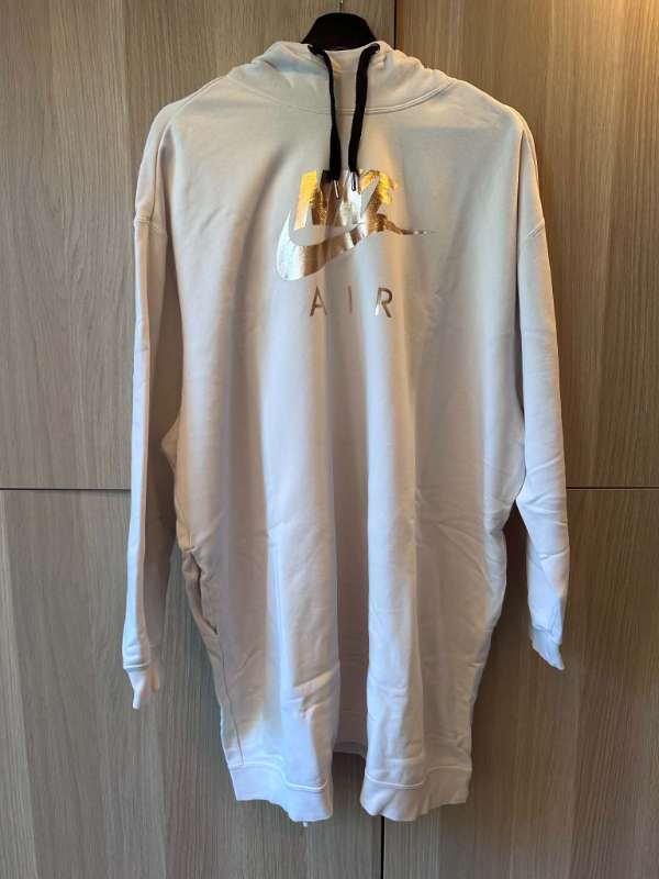 Ljós peysukjóll - Nike - XL