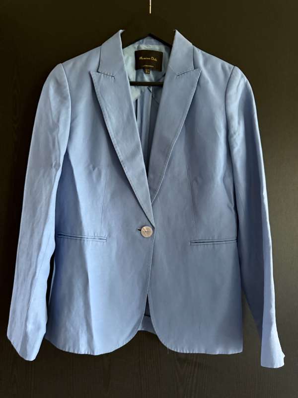 Massimo Dutti blár jakki