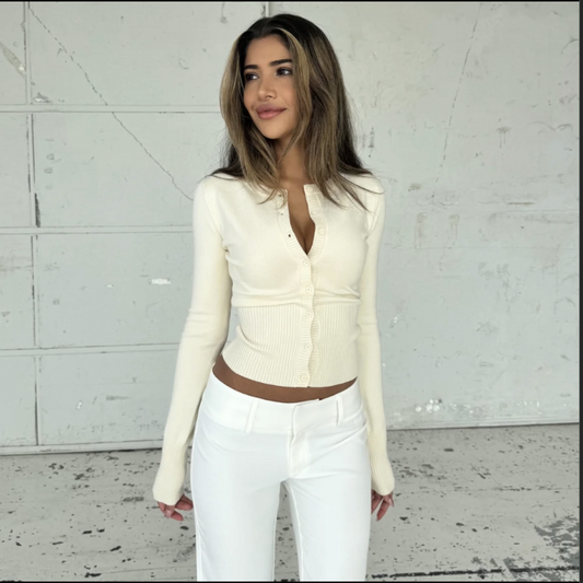 Venderbys peysa - gul