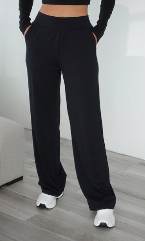 DTL - ULTRA SOFT STRAIGHT PANTS - Ónotaðar