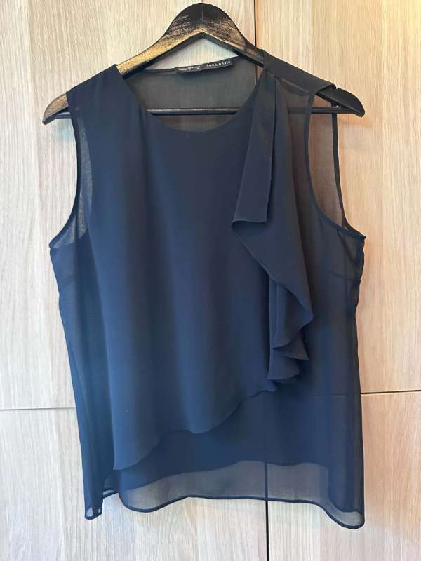 Svartur toppur  - Zara - L