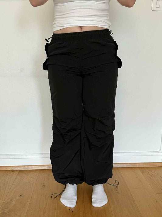 black trousers