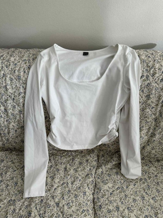 white long sleeve shein