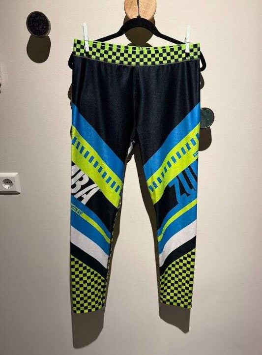 ZUMBA Leggings Svartar/Bláar