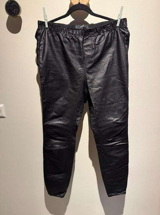 Zizzi Pleður Buxur