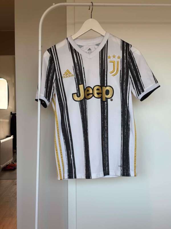 Fótboltatreyja Adidas Juventus svarthvít