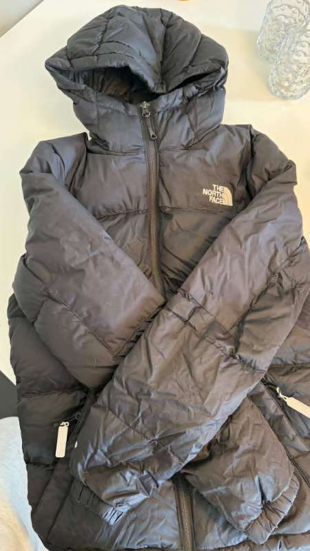North Face úlpa, svört
