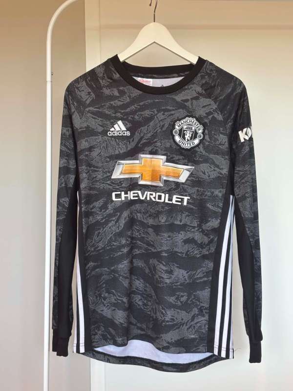 Markvarðartreyja Adidas Man Utd svört