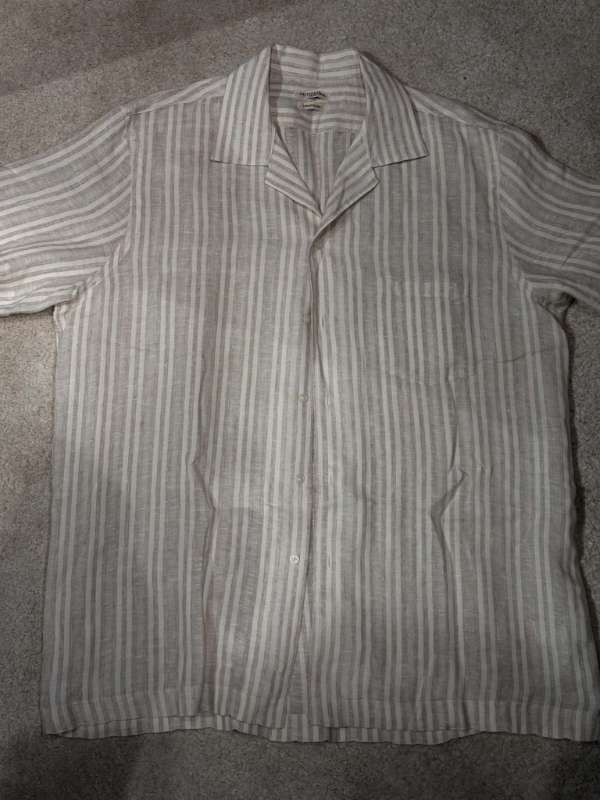 Gutteridge Linen Blend stutterma skyrta