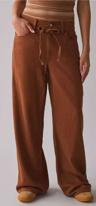 Levi's® XL Straight Tie-Waist Linen Pant