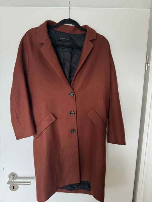zara burgundy kápa