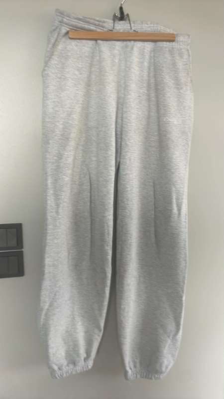 Metta sport gráar jogging buxur