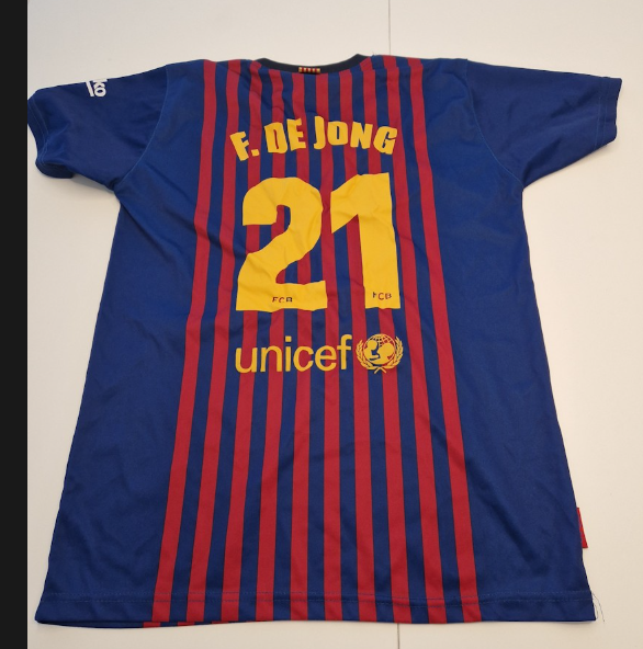 FC Barcelona bolur, Franke de Jong