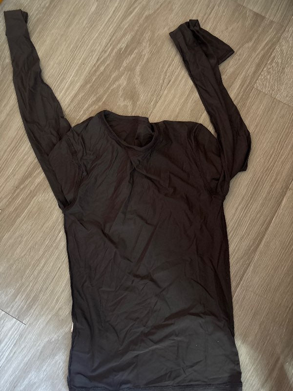 E brúnn langermabolur ZARA