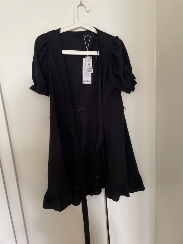 Svartur gina tricot kjóll