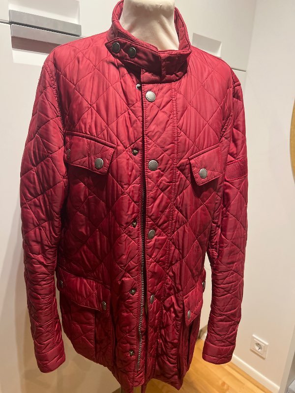 Barbour herrajakki Burgundy litut