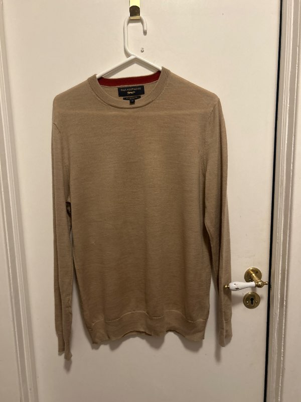 Paul Costelloe fine merino ecru sweater