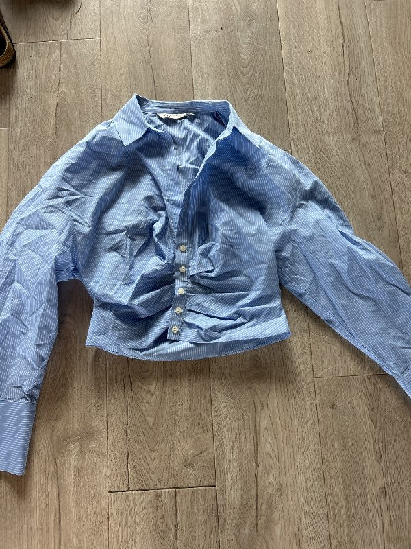 Cropped ZARA skyrta