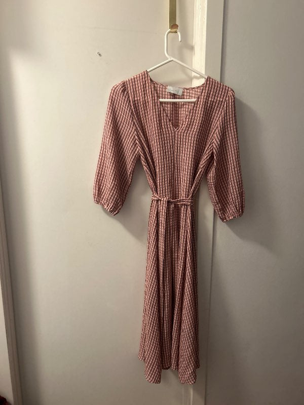 Nei Noir gingham dress(new)