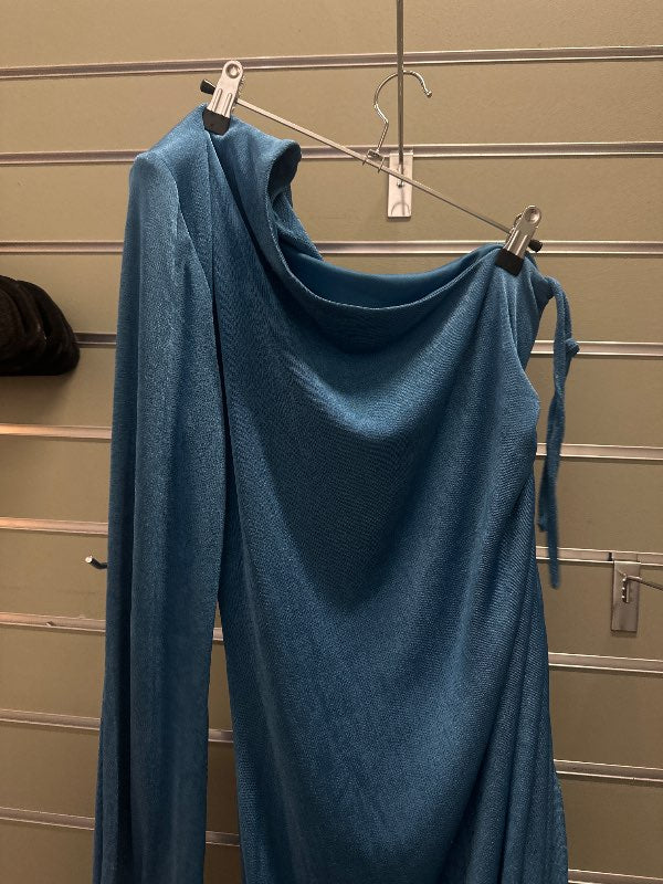 NAKD blár one shoulder kjóll