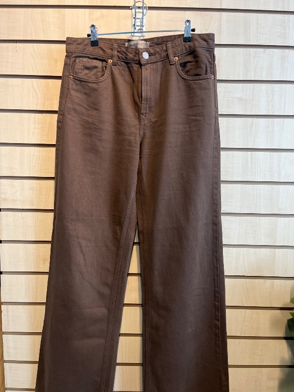 Stradivarius Brúnar buxur