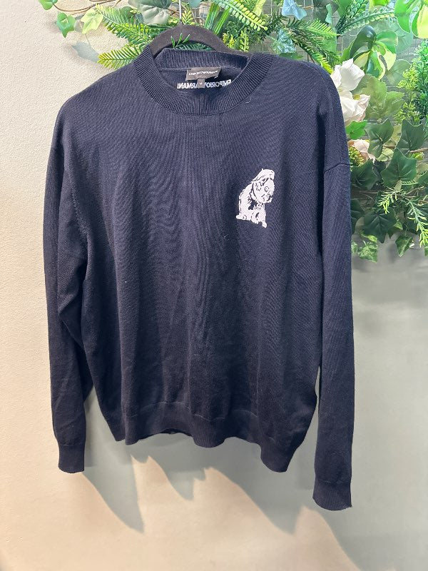 Emporio Armani Virgin Wool Peysa