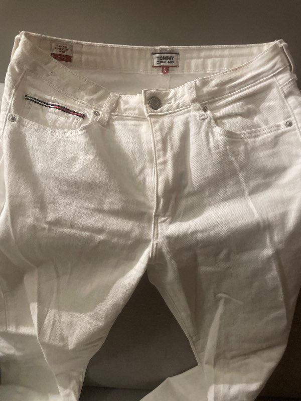 Tommy Hilfiger buxur hvítar