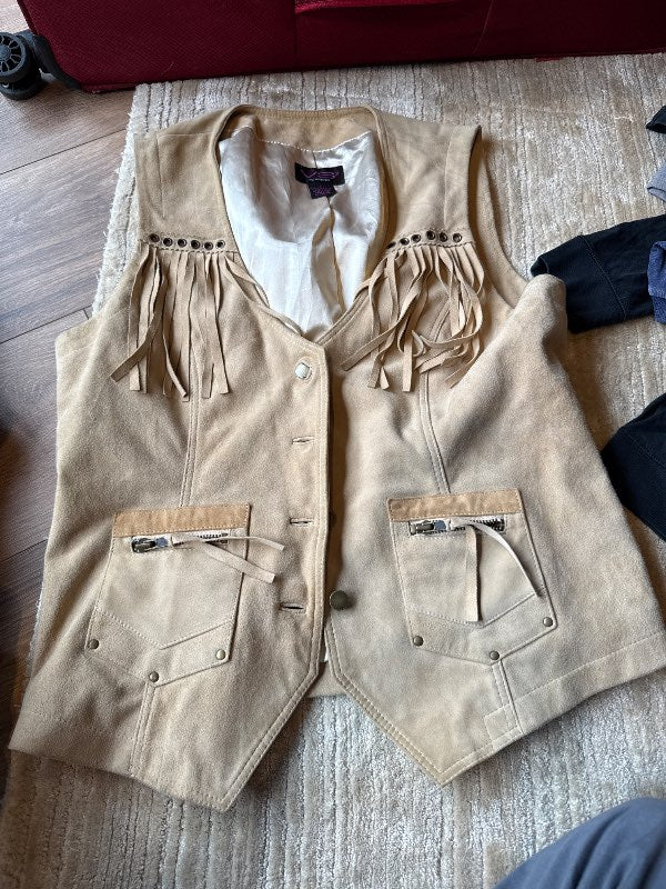 Vintage kúreka vesti