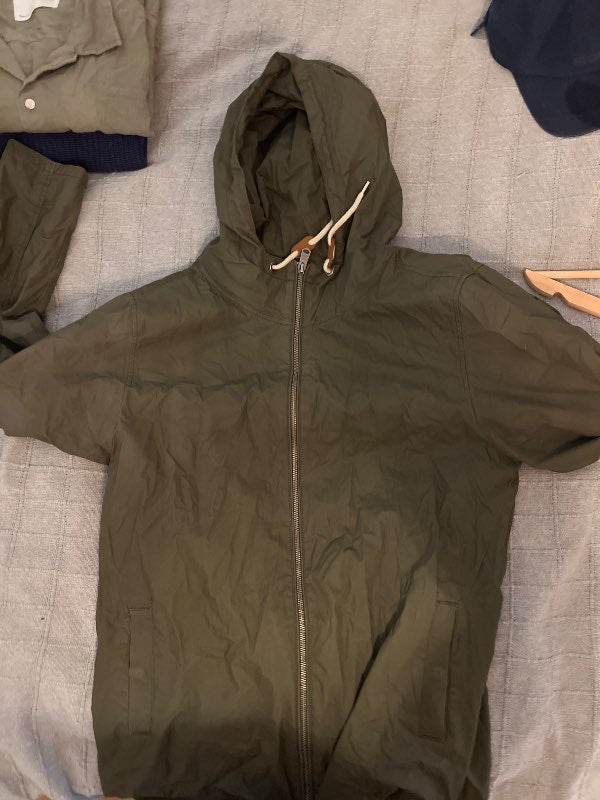 Threadbare regnjakki