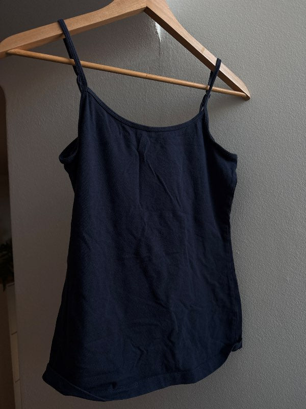 Dark blue top
