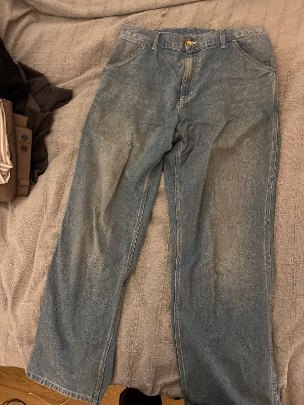 Carhart bláar gallabuxur- simple pant