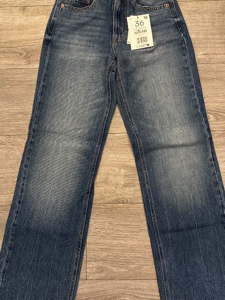 Stradivarius D92 gallabuxur bláar