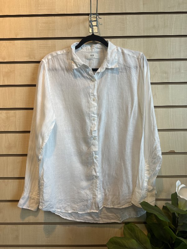 uniqlo hvit skyrta