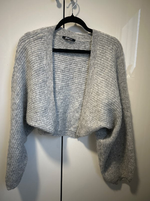 Grá Gina Tricot Stutt Golla