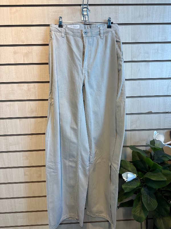 zara beige gallabuxur