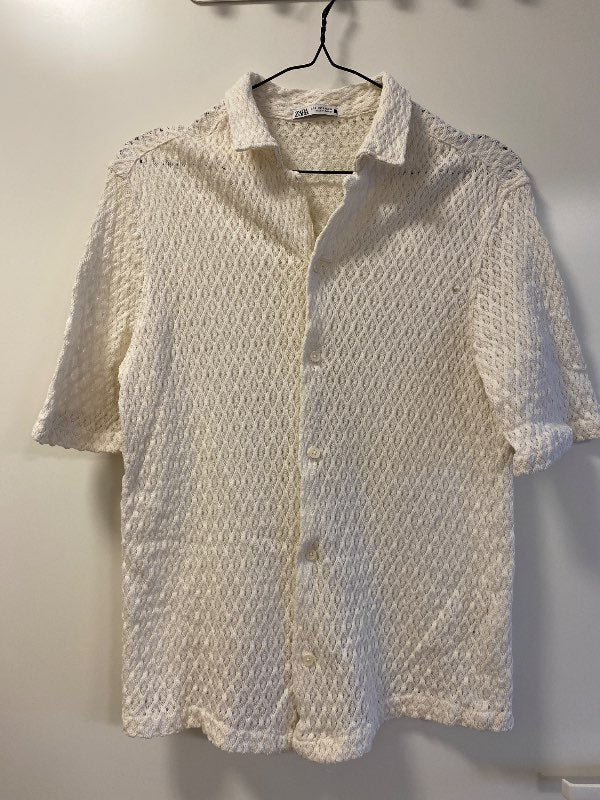 Zara skyrta stutterma