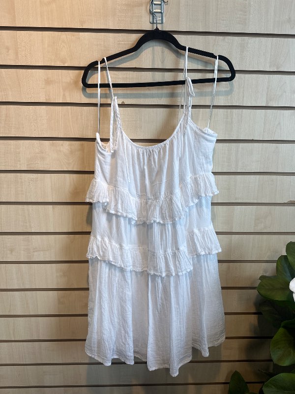 gina tricot hvitur kjoll