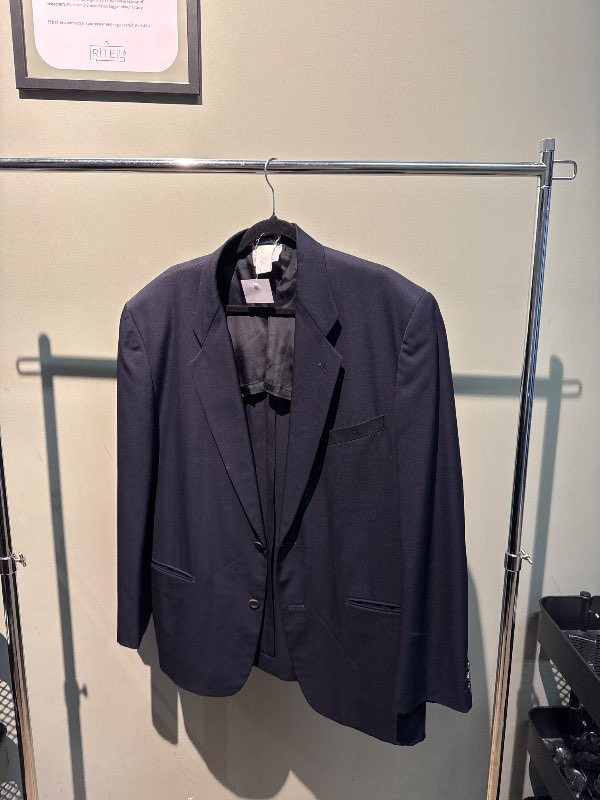 Comme des Garcons dökkblár blazer