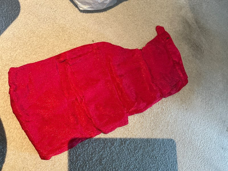 Rauðbleikar fínar suit pants Zara