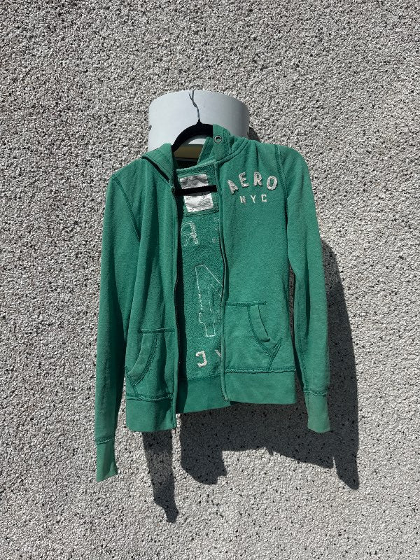 Aeropostale peysa græn