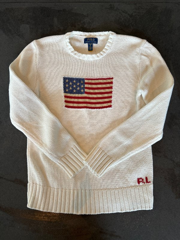flag sweater ralph lauren