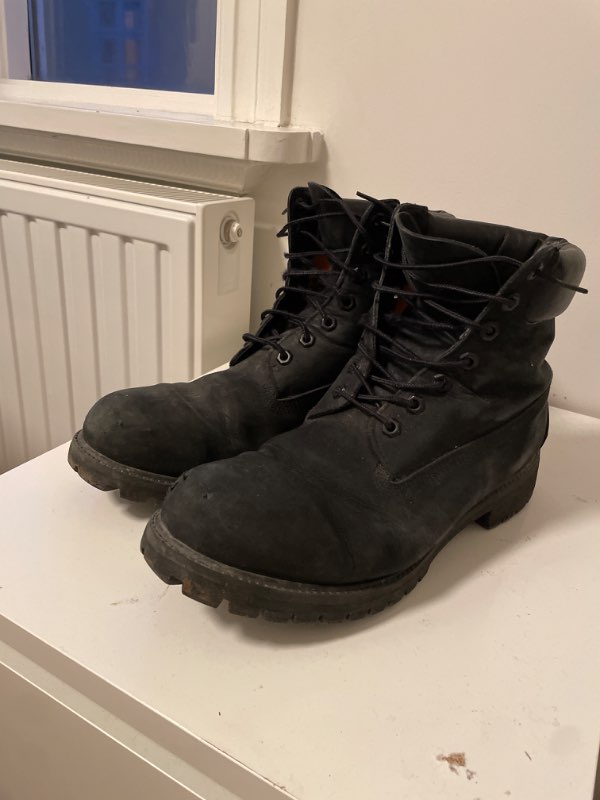 Timberland svartir
