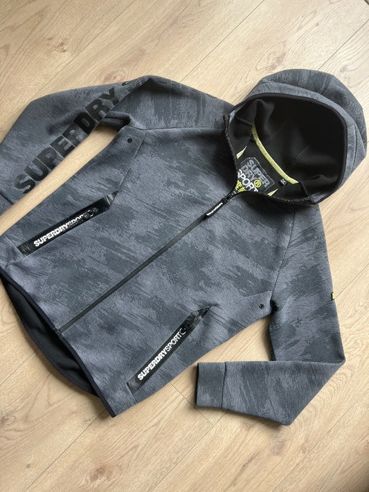 SUPERDRY hettupeysa grá Á