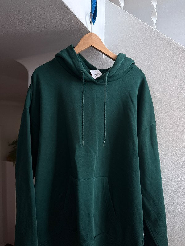 Green hoodie