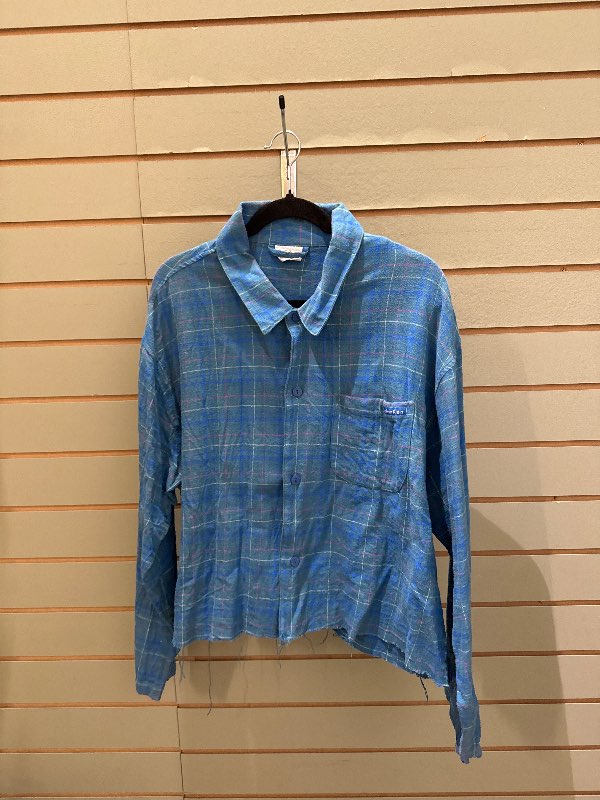 Calvin klein croppuð skyrta