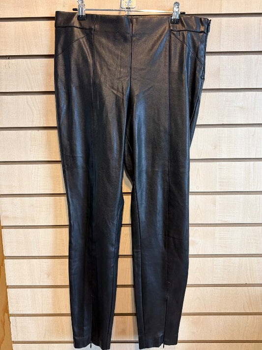 Zara pleðurbuxur
