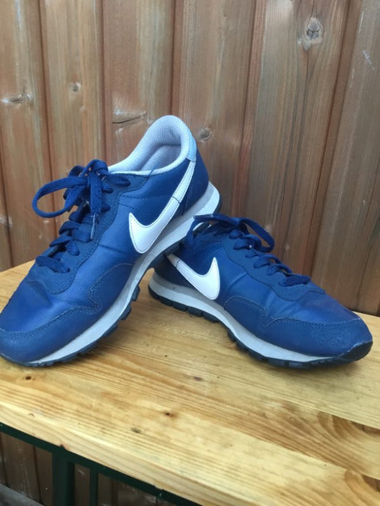 Nike skór bláir