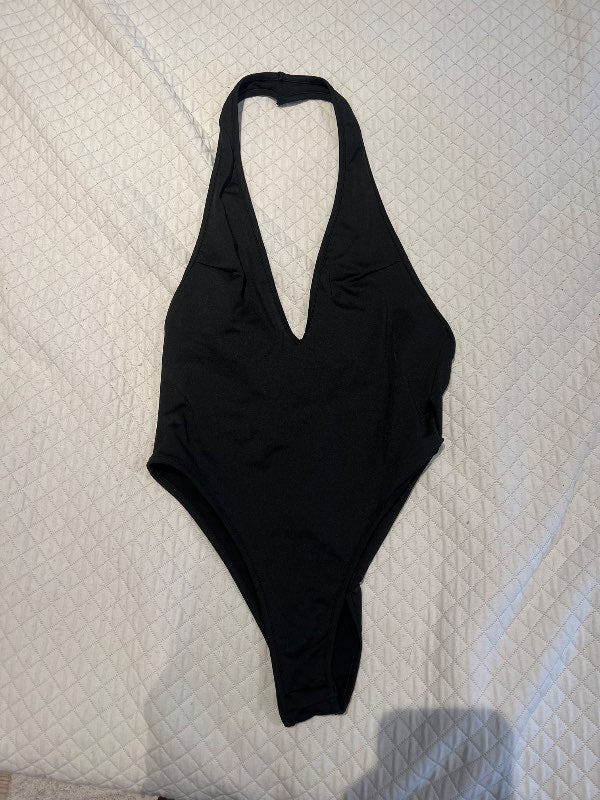 Svartur bodysuit