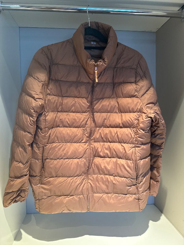 Brún Uniqlo úlpa